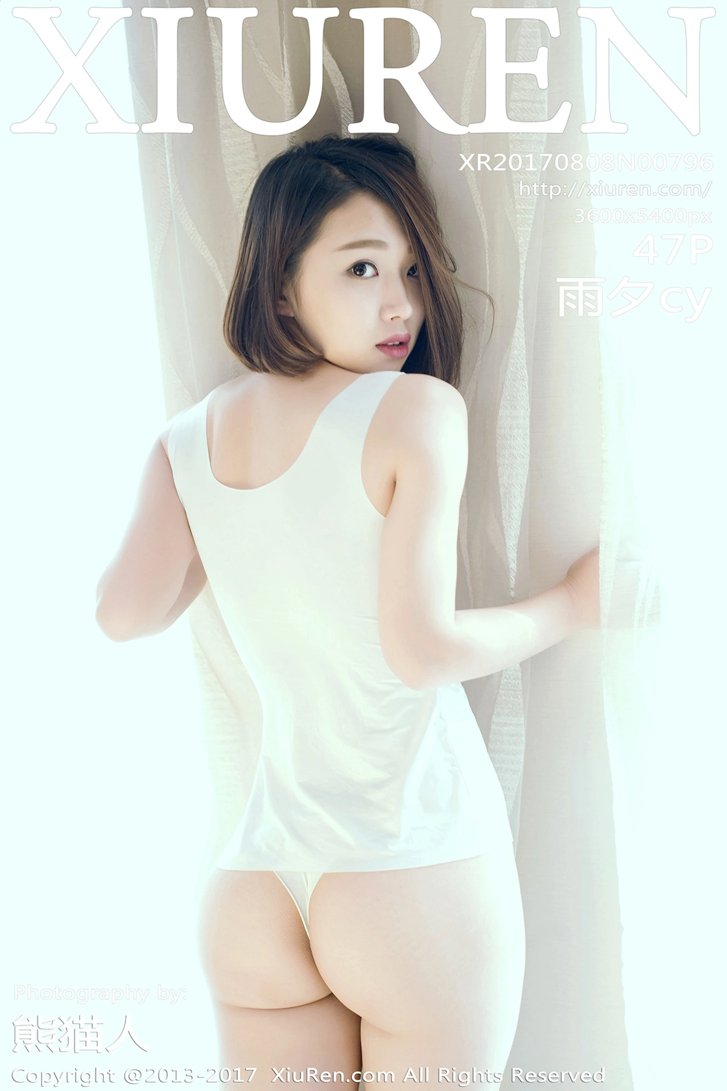 [XiuRen秀人网]No.796_软妹子雨夕cy白色浴袍+性感睡衣秀完美身材丰乳肥臀写真47P-秀人网 - XiuRen.Xyz